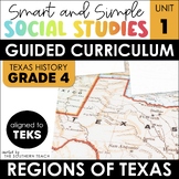 4th Grade Social Studies Curriculum - Regions of Texas Uni