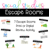 Social Studies Escape Rooms