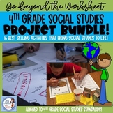 4th Grade Social Studies Projects Bundle