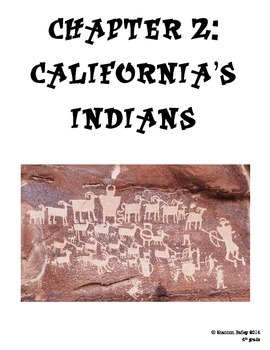 Preview of 4th Grade Social Studies Study Guide California Native Americans