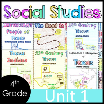 4th grade social studies unit 1 texas history 10 best