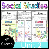 4th Grade - Social Studies - Unit 2 - TEXAS Regions, Climate, Landforms, Environ