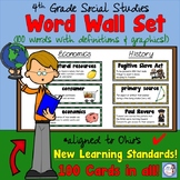 4th Grade Social Studies Word Wall