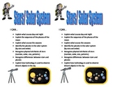 4th Grade Solar System Learning Targets I CAN Statements