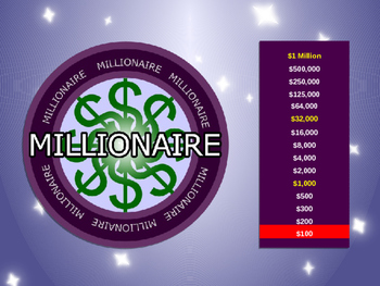 Preview of Solar System MILLIONAIRE Game!
