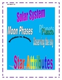 4th Grade Solar System Test, GPS, with Georgia Performance
