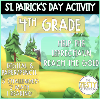 Preview of 4th Grade St. Patrick's Day Activity