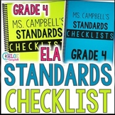 Florida BEST Standards ELA 4th Grade Standards Checklist -