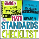 Florida BEST Standards MATH 4th Grade Standards Checklist 