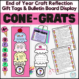 End of Year All About Me Reflection Craft Gift Tags & Bull