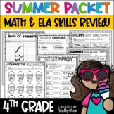 4th Grade Summer Review Packet 4th Grade End of Year Math 