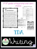 4th Grade TDA writing prompt