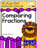 4th Grade TEKS Comparing Fractions Interactive Journal