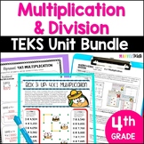 4th Grade Multiplication and Division Unit - Word Problems