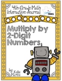4th Grade TEKS Multiply by 2-Digit Numbers Interactive Journal