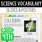 4th Grade TEKS Science Vocabulary Picture Dictionary | Pri