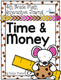 4th Grade TEKS Time and Money Interactive Journal