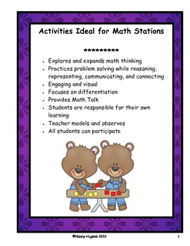 4th Grade Tape Diagrams: Problem Solving Common Core Packet by Nancy Hughes