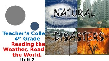 Preview of 4th Grade Teacher's College Reading Unit 2: Reading the Weather