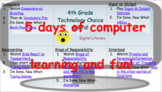 4th Grade Technology Digital Literacy Choice Board