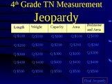 4th Grade Tennessee Measurement Jeopardy