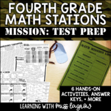 4th Grade Test Prep Boot Camp Math Missions Activities Sta