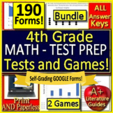 4th Grade Math Practice Tests and Games Test Prep - Printa