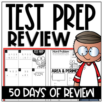 Preview of 4th Grade Test Prep Review for Special Education Students