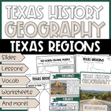 Regions of Texas Unit - 4th Grade Texas History Lessons Ac