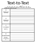 4th Grade Text-to-Text Connection Template