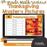 4th Grade Thanksgiving Math Review Activities | Digital 