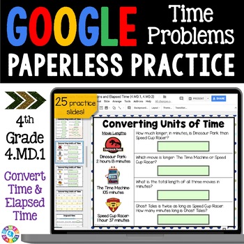 Preview of Elapsed Time Worksheets, Convert Units of Time Measurement Conversions 4th Grade