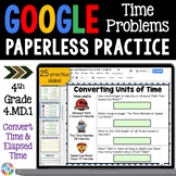 Elapsed Time Worksheets, Convert Units of Time Measurement