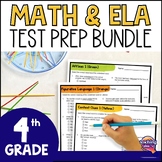 4th Grade ELA & Math Test Prep Review Games & End of the Y