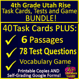 4th Grade Utah Rise BUNDLE - ELA Reading Practice Tests, T