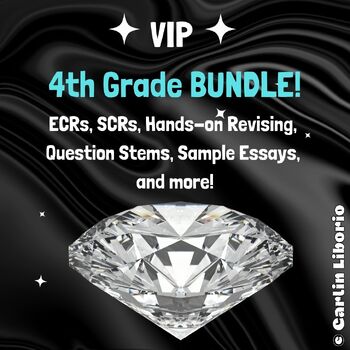Preview of 4th Grade *VIP* Growing BUNDLE! Extended Constructed Response Samples! STAAR