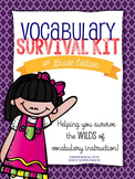 4th Grade Vocabulary Survival Kit
