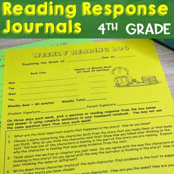 Preview of 4th to 5th Grade Summer Packet Reading Weekly Reading Log With Summary