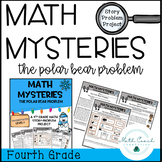 4th Grade Winter Math Story Problem Project | Math Mystery