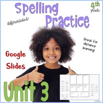 Preview of 4th Grade Wonders Word Work Google Slides™ Unit 3