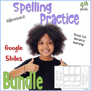 Preview of 4th Grade Word Work Google Slides™ Bundle