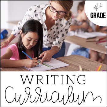 Preview of 4th Grade Writing Curriculum | A Year of Writing Lessons