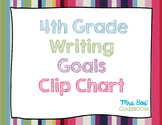 4th Grade Writing Goals Clip Chart