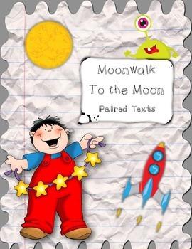 Preview of LEAP 2025 Test Prep Writing Prompt:  Moonwalk (paired texts)
