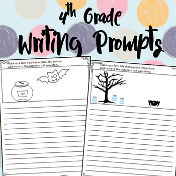 Preview of 4th Grade Writing Prompts