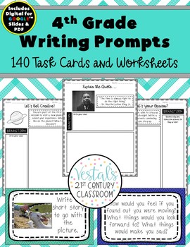 fiction writing prompts for 4th grade
