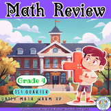 4th Grade math review packets, 1st quarter math