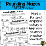 4th Rounding Mazes Activity | Digital & Printable 