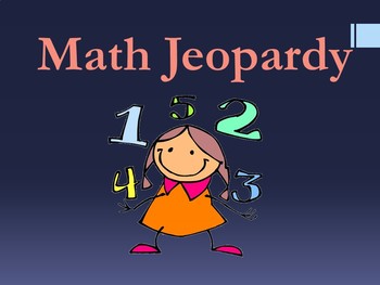 Preview of 4th Test-Prep/ 5th Math Review Jeopardy [Word Prob.fractions.line plots.Geomet.]
