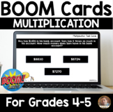 4th and 5th Grade Multiplication BOOM Cards